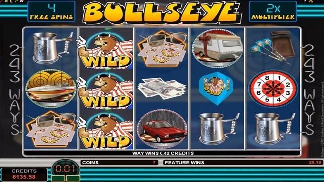 Bullseye Slot Reels