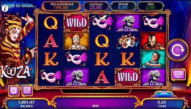 Cirque du Soleil Kooza Slot Review