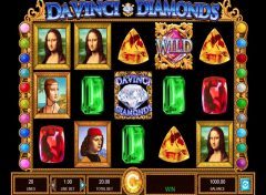 da vinci diamond slot machine