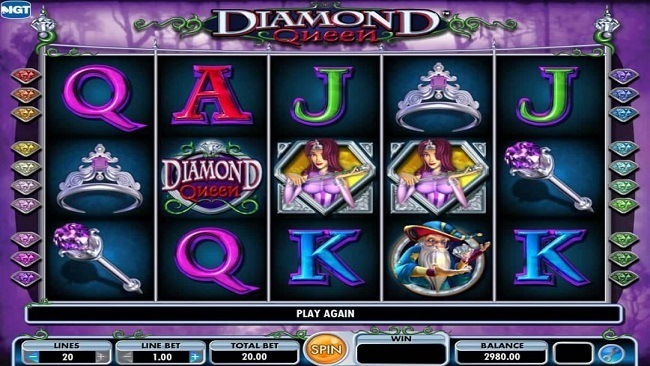 Diamond Queen Slot Reels