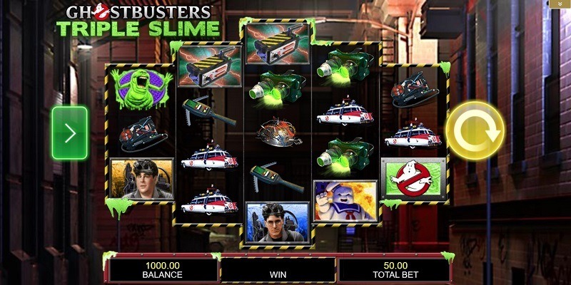 Ghostbusters Triple Slime Slot Review