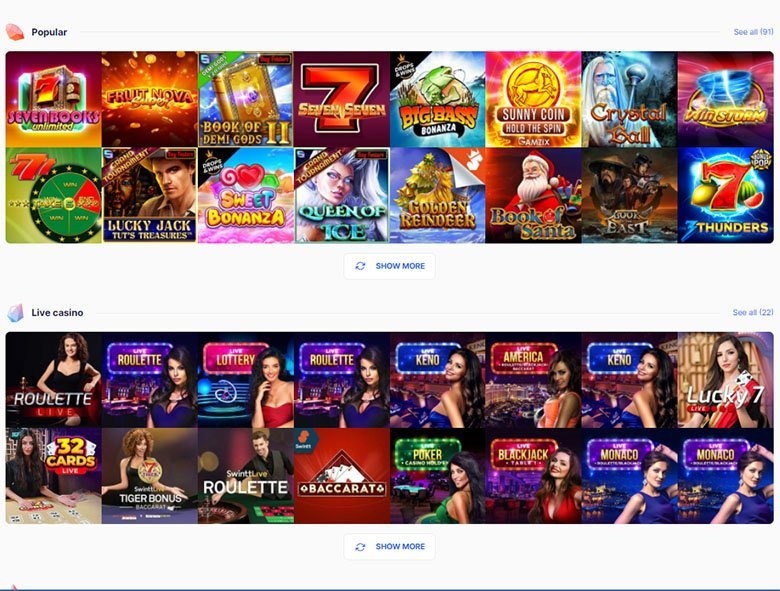 ice casino game