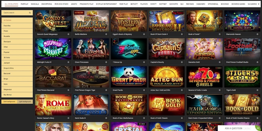 melbet casino slots