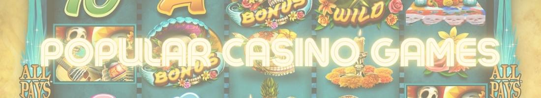 popular casino games