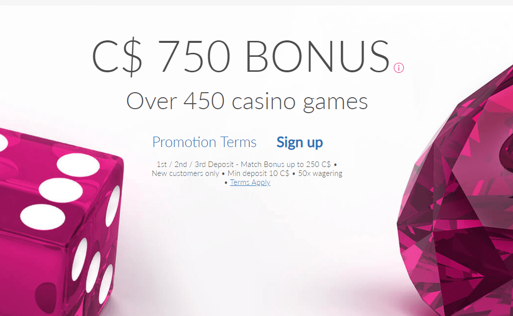 Ruby Fortune Casino Welcome Bonus Canada